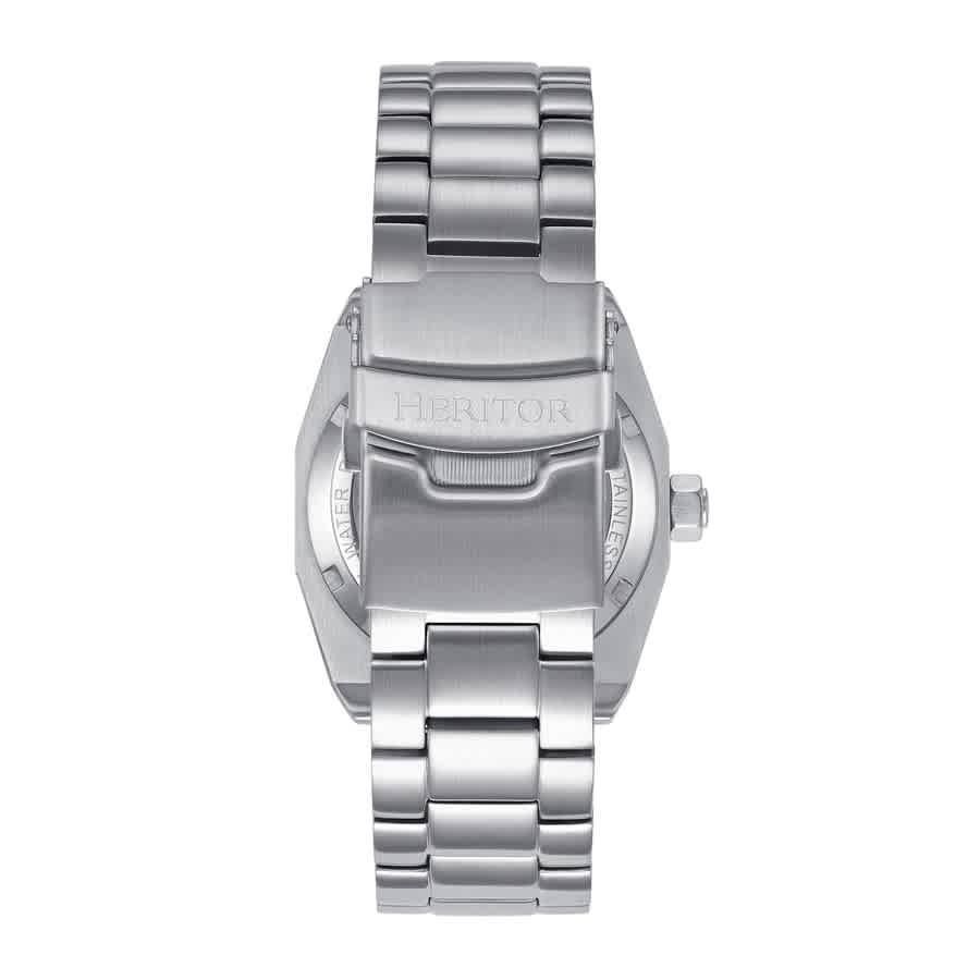 Heritor Elliott Automatic Silver Dial Mens Watch HERHS4005