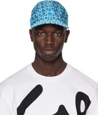 Ferragamo Blue Gancini Cap