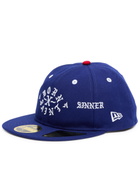 Saint Mxxxxxx X New Era Born N Raised Cotton cap Blue