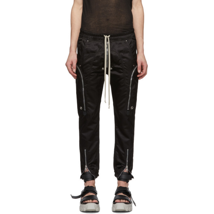 Rick Owens Black Bauhaus Cargo Pants Rick Owens