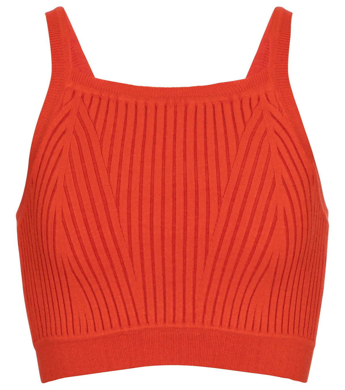 Live The Process - Ribbed-knit crop top Live the Process