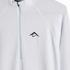 Nike Running Dri-Fit Midlayer Half-Zip in Grey/Blue/Black