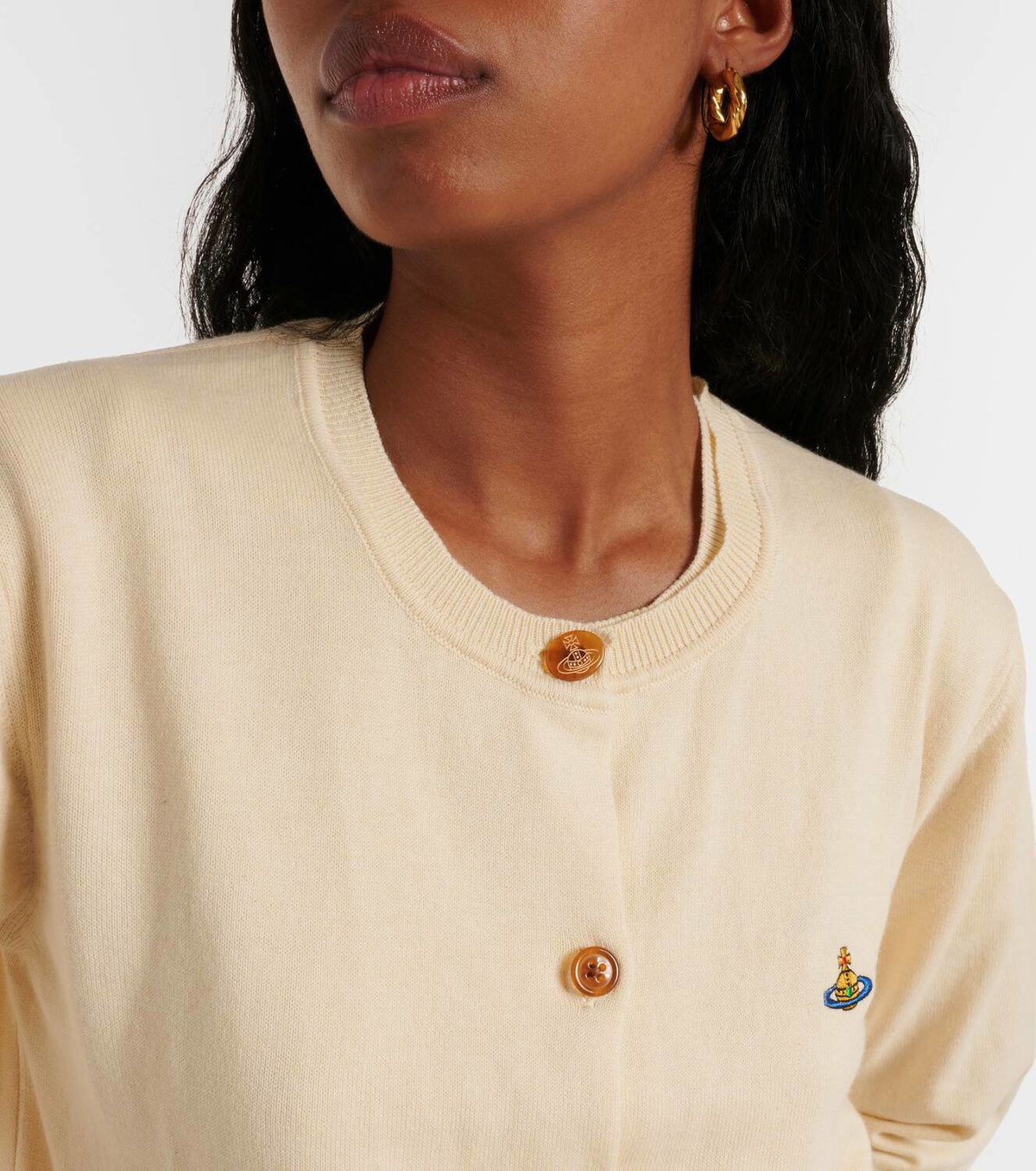 Vivienne Westwood Bea cotton and cashmere cardigan Vivienne Westwood