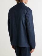 Massimo Alba - Florida Cotton Suit Jacket - Blue