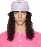 JACQUEMUS Purple Le Papier 'Le Bob Gadjo' Bucket Hat