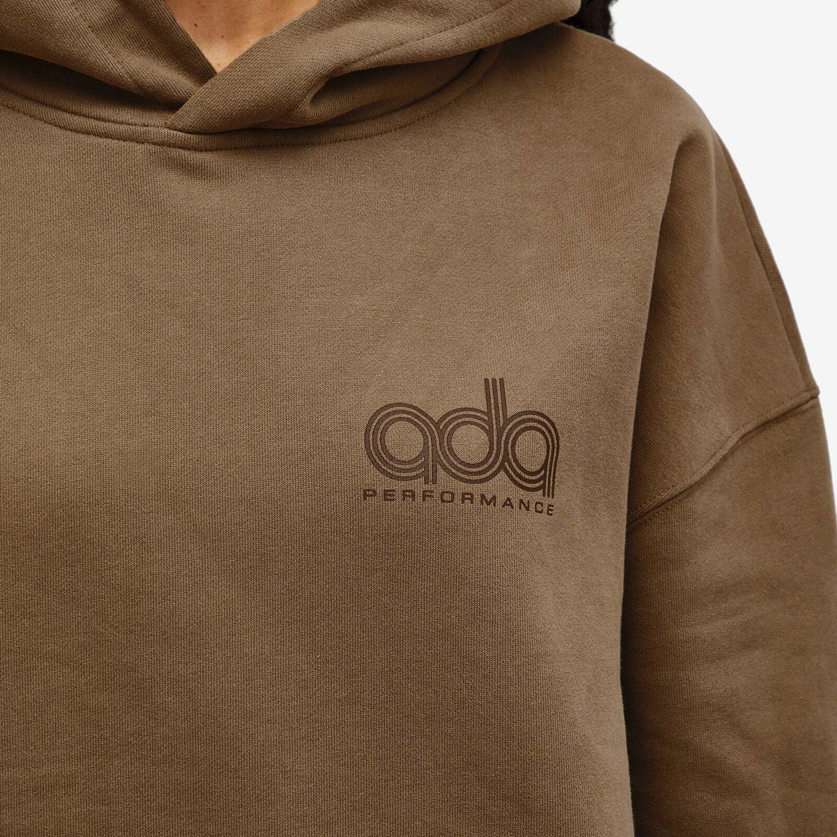 Adanola Women's Performance Oversized Hoodie in Brown Adanola