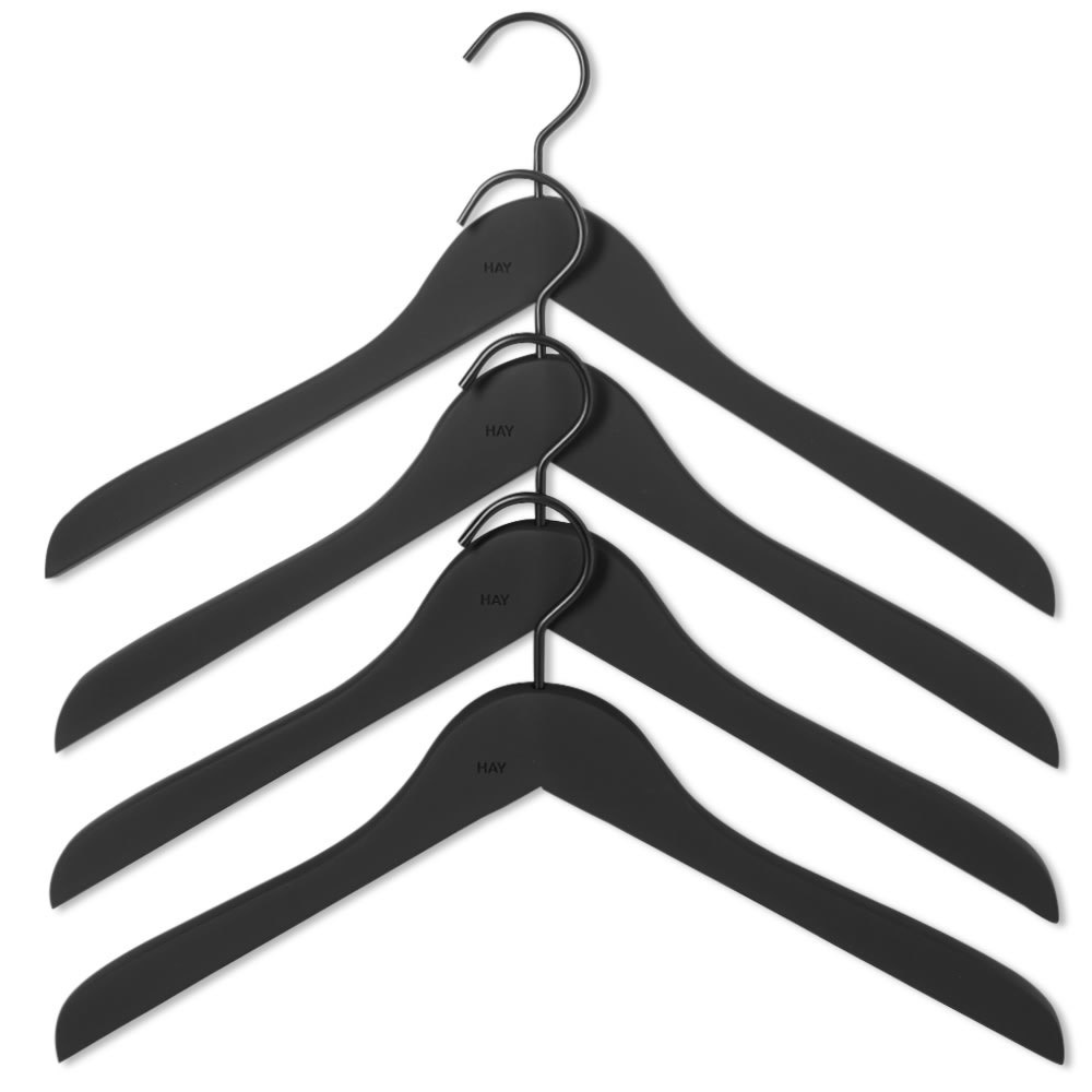 Photo: HAY Soft Coat Hangers - 4 Pack