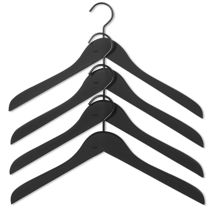 Photo: HAY Soft Coat Hangers - 4 Pack