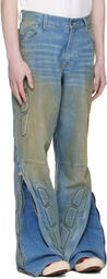 Satoshi Nakamoto Blue Enduro Jeans