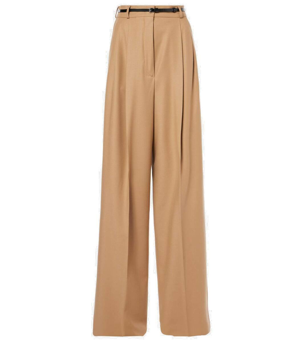 Sportmax Kiens12 wool-blend wide-leg pants Sportmax