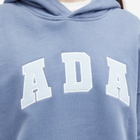 Adanola Women's Oversized Hoodie in Vintage Blue/Powder Blue