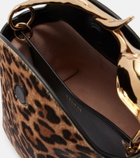 Erdem Bloom Mini calf hair top-handle bag