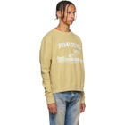 Rhude Yellow Desert Sweatershirt