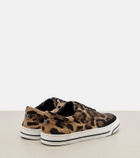 Dolce&Gabbana Leopard-print canvas sneakers