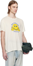 R13 Off-White 'Have A Nice Day' Relaxed T-shirt