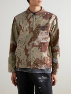 Gallery Dept. - Montecito Camouflage Logo-Print Cotton-Ripstop Jacket - Neutrals