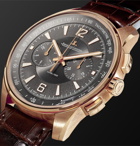 Jaeger-LeCoultre - Polaris Automatic Chronograph 42mm Rose Gold and Alligator Watch, Ref. No. Q9022450 - Black