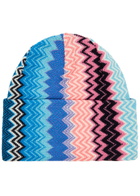 Missoni Zigzag-intarsia Wool-blend Beanie - Blue - One Size