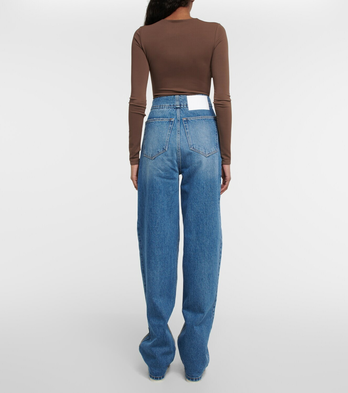 Mm6 maison margiela discount fold over jeans