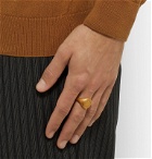 Fendi - Gold-Tone Signet Ring - Gold