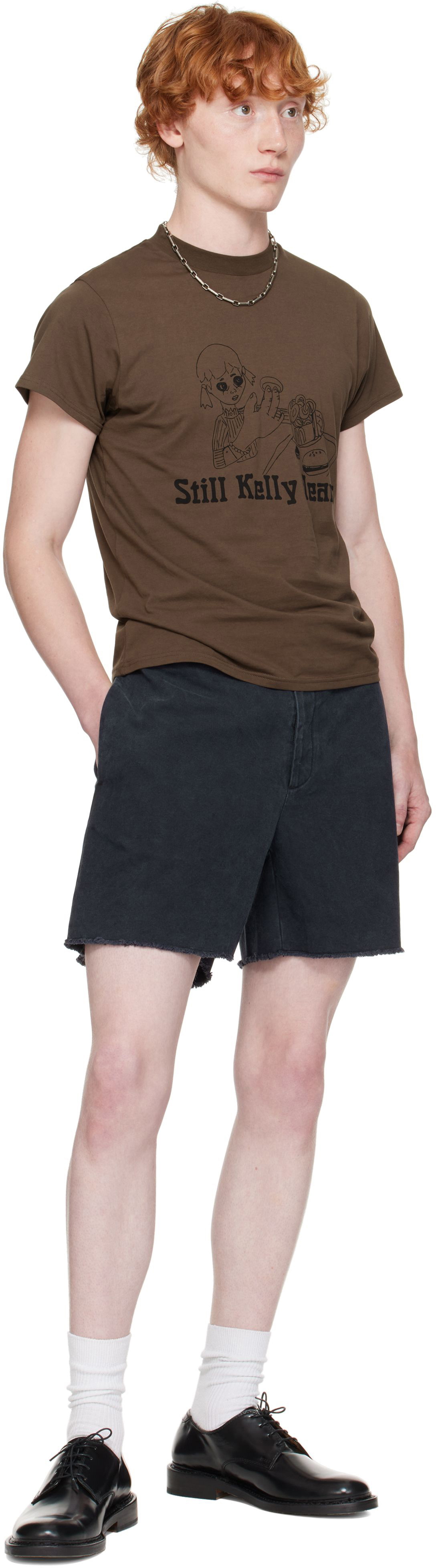 Still Kelly Black Workwear Shorts