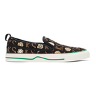 Gucci Black and Off-White Ken Scott Edition Tennis 1977 Sneakers