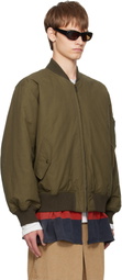 Stefan Cooke Green Rugby Skirt MA-1 Bomber Jacket