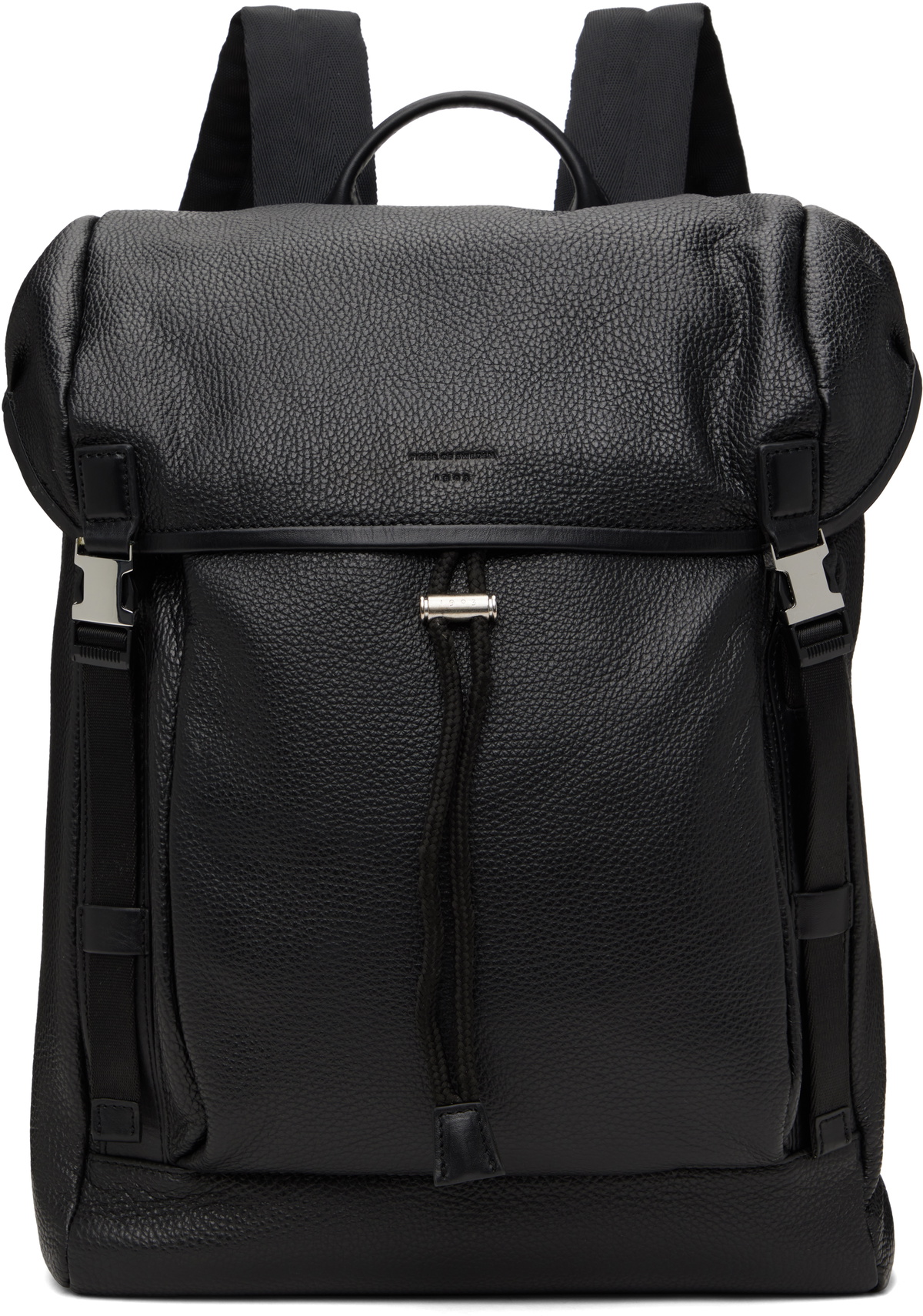 Tiger of Sweden Black Baha Backpack
