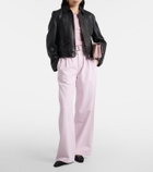 Agolde Belted wide-leg jeans