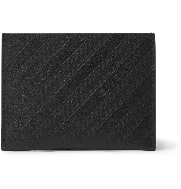Photo: Givenchy - Logo-Embossed Leather Cardholder - Black