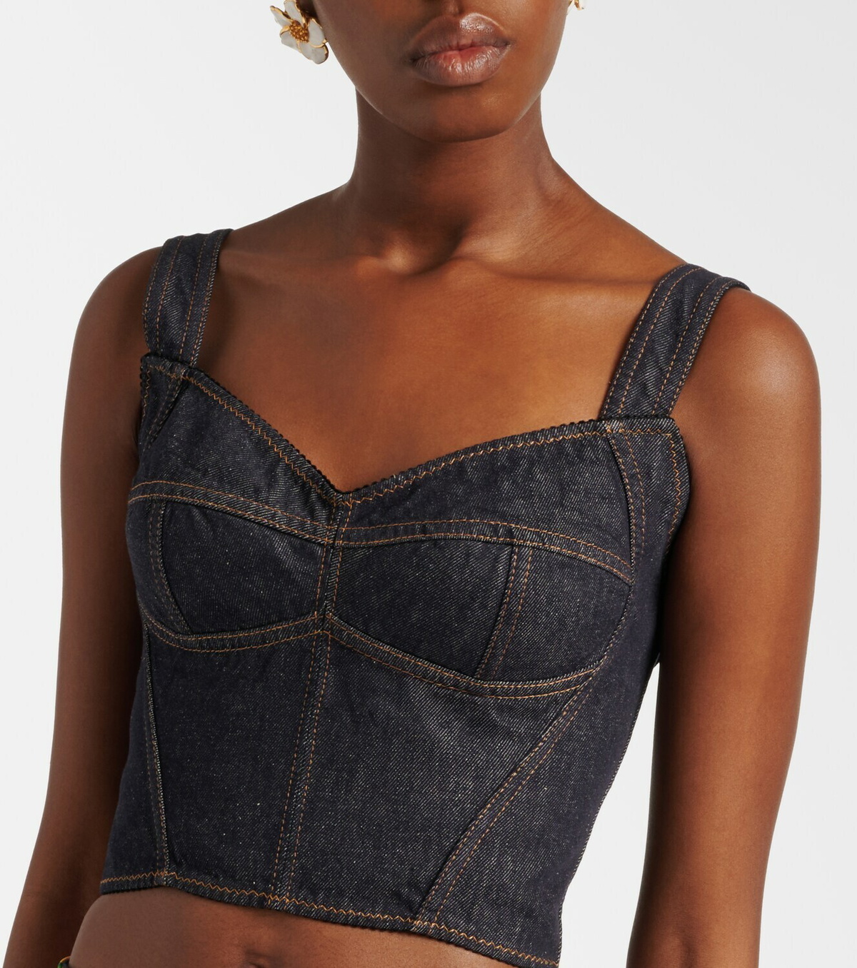 Dolce&Gabbana Denim bustier