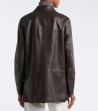 Loulou de Saison Nari leather jacket