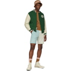 Lacoste Green Golf le Fleur* Edition Varsity Bomber Jacket