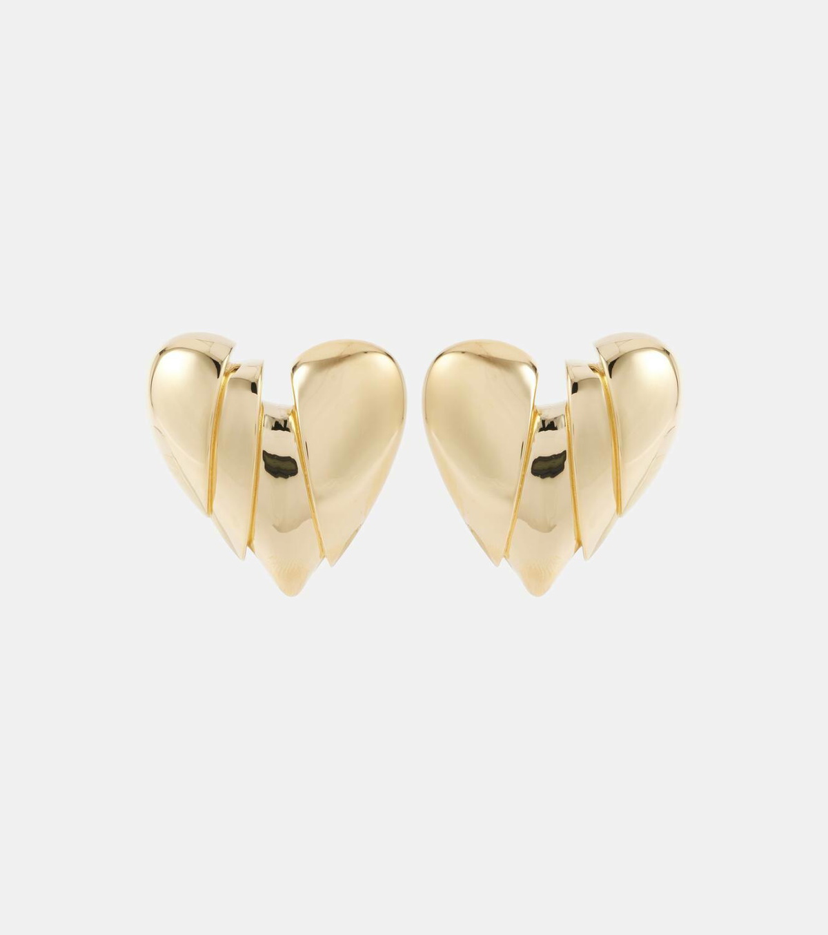 Amina Muaddi Heartbreaker earrings