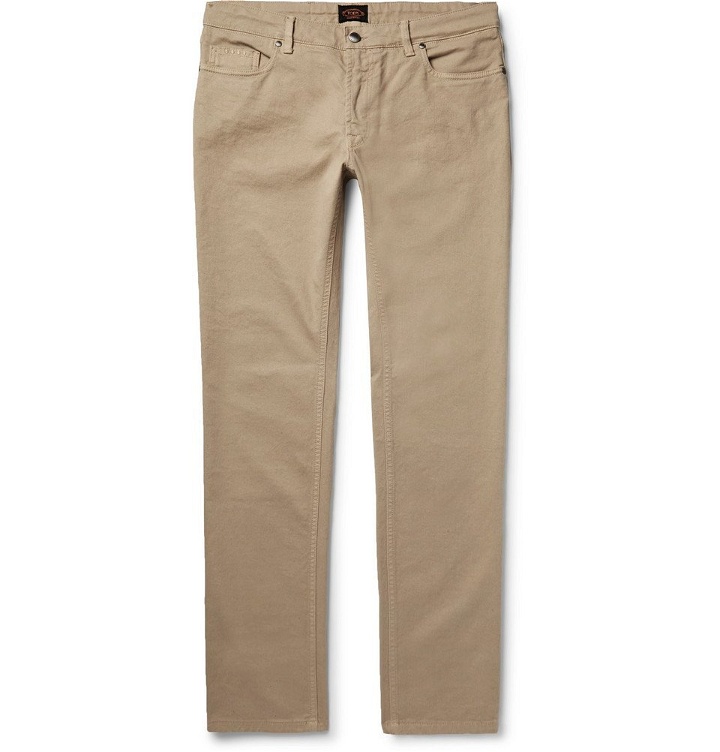 Photo: Tod's - Stretch-Cotton Twill Trousers - Men - Beige