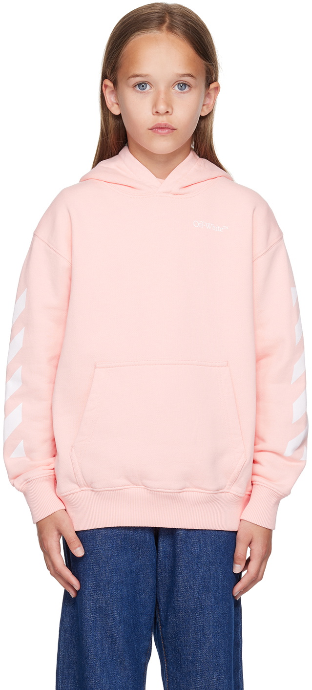 Off white 2024 pink hoodie