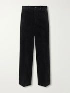 Visvim - Broader Straight-Leg Cotton-Corduroy Trousers - Black