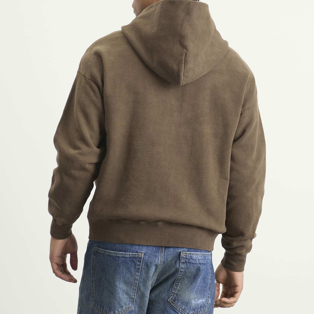 Visvim Men's Jumbo Hoodie in Mud