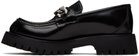 Gucci Black Interlocking G Loafers