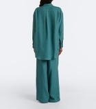 Eres Éblouissant linen wide-leg pants