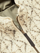 KAPITAL - Do-Gi Boa Reversible Printed Fleece and Shell Bomber Jacket - Neutrals