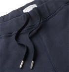 Sunspel - Loopback Cotton-Jersey Shorts - Blue