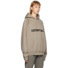 Essentials Taupe Heather Pullover Hoodie