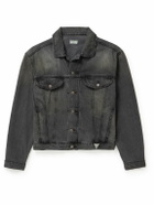 Guess USA - Gusa Vintage Denim Trucker Jacket - Black