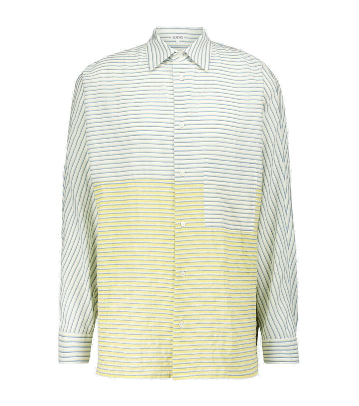 Photo: Loewe - Striped oversized shirt