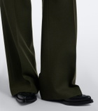 Gabriela Hearst Norman virgin wool wide-leg pants