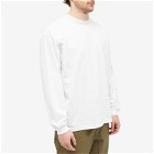 WTAPS Men's Long Sleeve 12 Printed T-Shirt in White