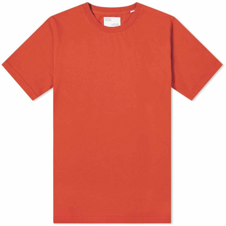 Photo: Colorful Standard Men's Classic Organic T-Shirt in Dark Amber