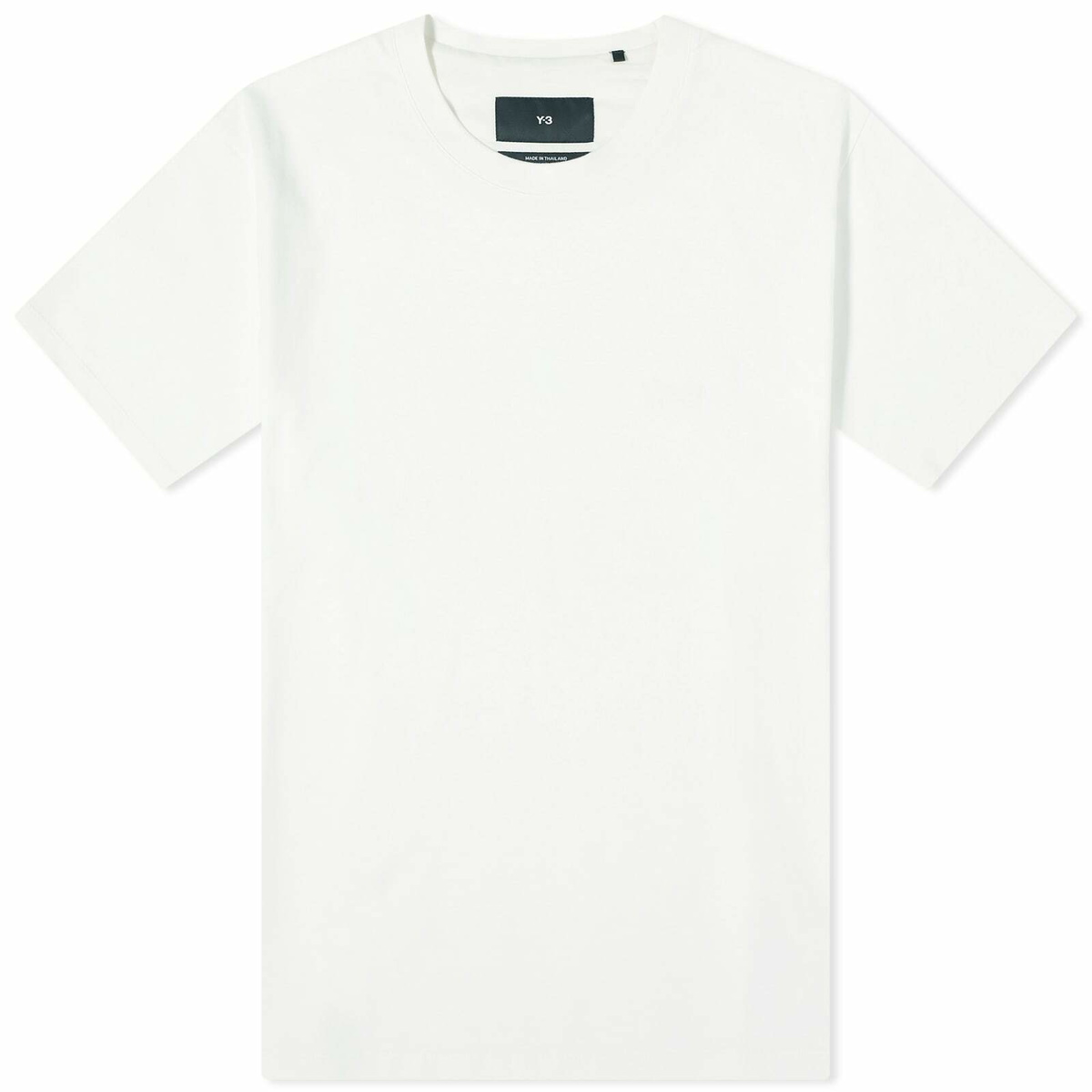 Y-3 Men's Relaxed Short Sleeve T-Shirt in Off White Y-3