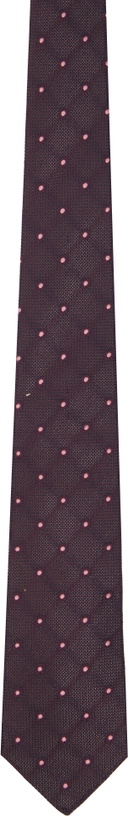 Photo: Paul Smith Burgundy Dots Tie